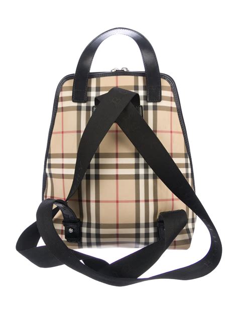 burberry nova check backpack|Burberry nova check banner bag.